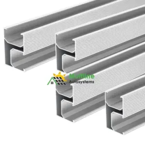 4.8m long aluminium rail for solar mounting