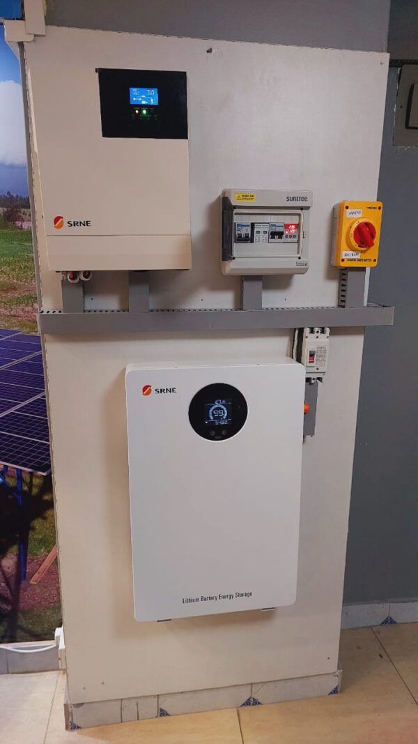 5Kw Lithium solar kit including installation