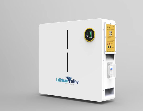 Lithium valley 5.12Kw 51.2V 100AH Lithium ion battery LV-BAT-W5.12Ac