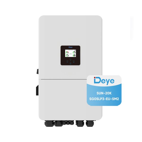 DEYE 20KW 48V 3 PHASE 2 MPPT HYBRID INVERTER SUN-20K-SG05LP3-EU-SM2